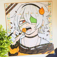 Image 3 of Original Art : Halloween Shikishi Boards