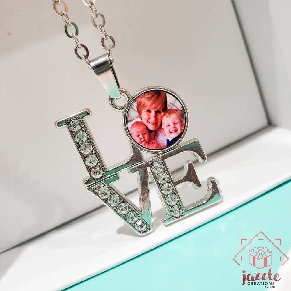 Image of LOVE Photo Necklace