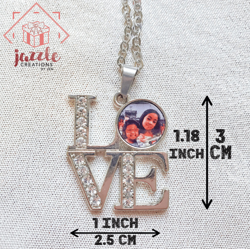 Image of LOVE Photo Necklace