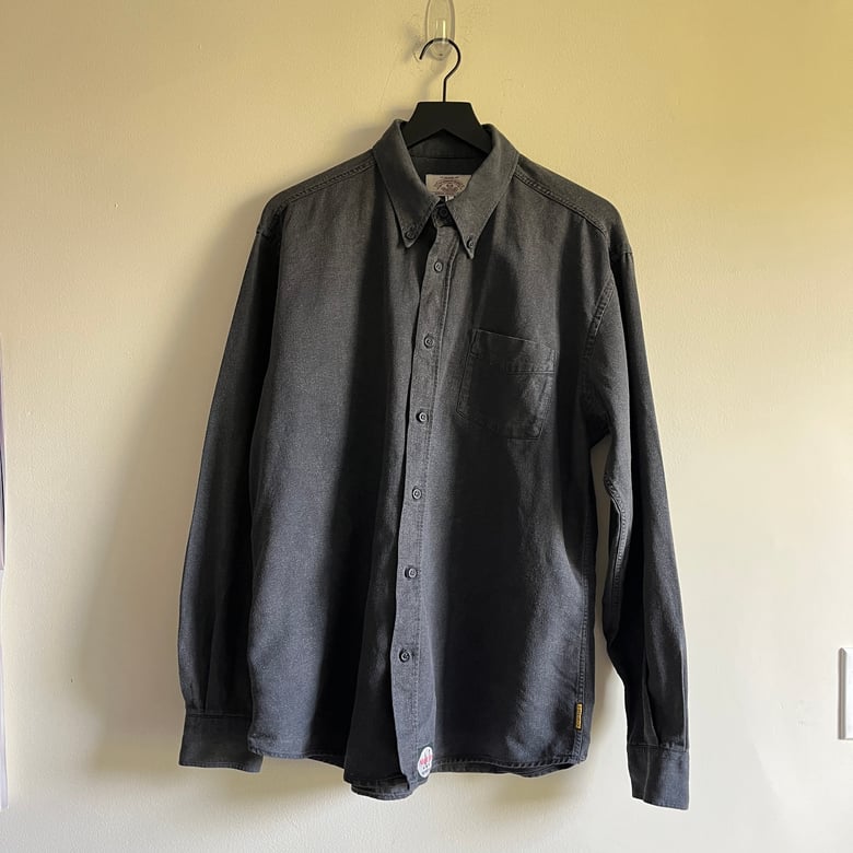 Image of Armani Jeans Hemp Blend Shirt