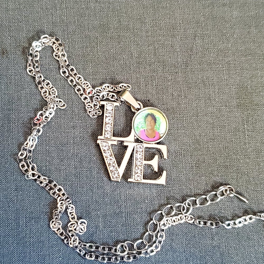 Image of LOVE Photo Necklace