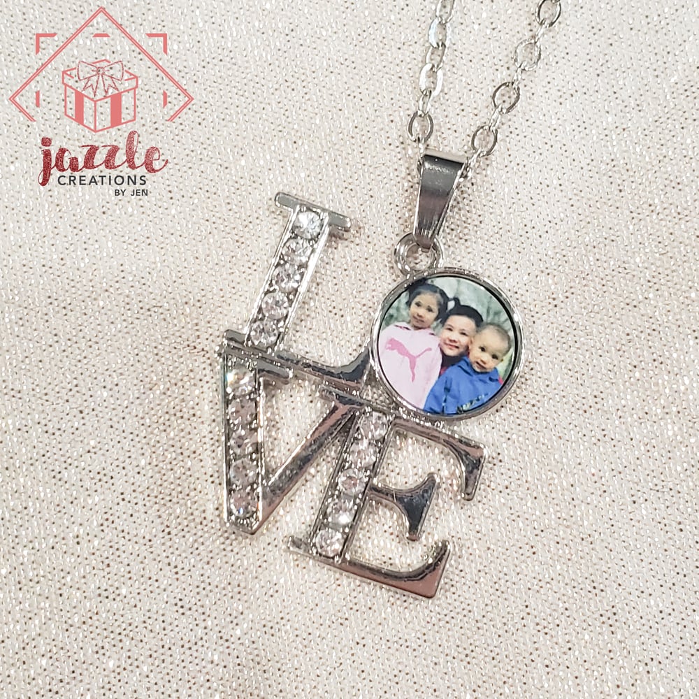 Image of LOVE Photo Necklace