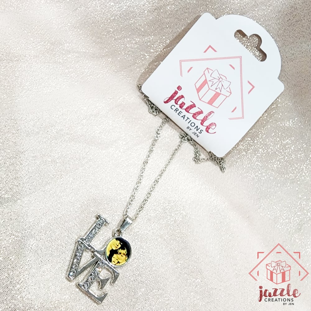 Image of LOVE Photo Necklace