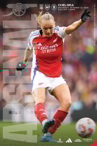ARSENAL WOMEN V CHELSEA, SATURDAY, OCTOBER 12