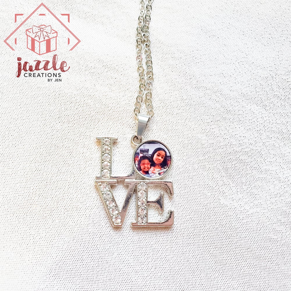Image of LOVE Photo Necklace