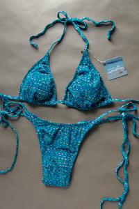 Image 5 of ♲ Choppy Waves Bikini Set - L 