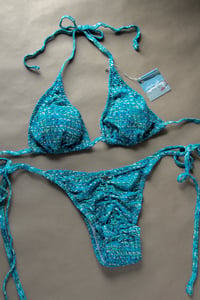 Image 6 of ♲ Choppy Waves Bikini Set - L 