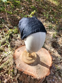 Image 2 of Alpaca Headcover in Black with elastic 