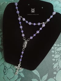 Lavender Mini Rosary