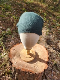 Image 2 of Cashmere Herringbone Cover in Forest Green