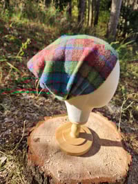 Image 1 of Wool Headcover in Colorful Plaid