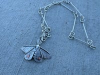 Image 2 of Lincolnshire Moth necklace