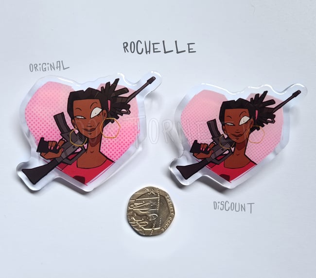 Discount Merch (check desc) | Survivor Heart Pins