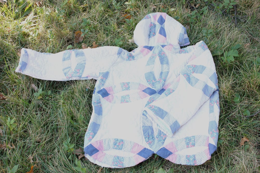 Image of Wedding Ring Quilt Coat