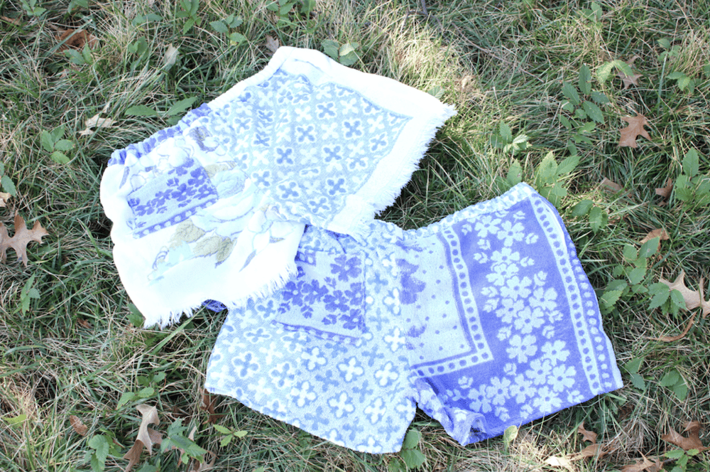Image of Cool Blue Towel Shorts