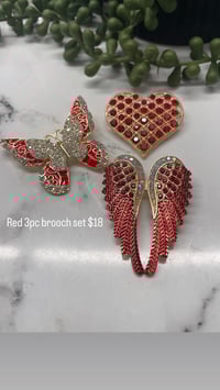 Image 3 of Brooch sets inside