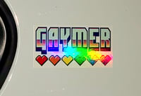 Gaymer Laptop Sticker