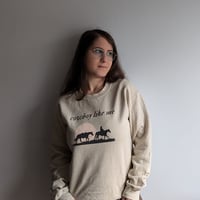 Image 1 of Cowboy Like Me Sand Sweatshirt