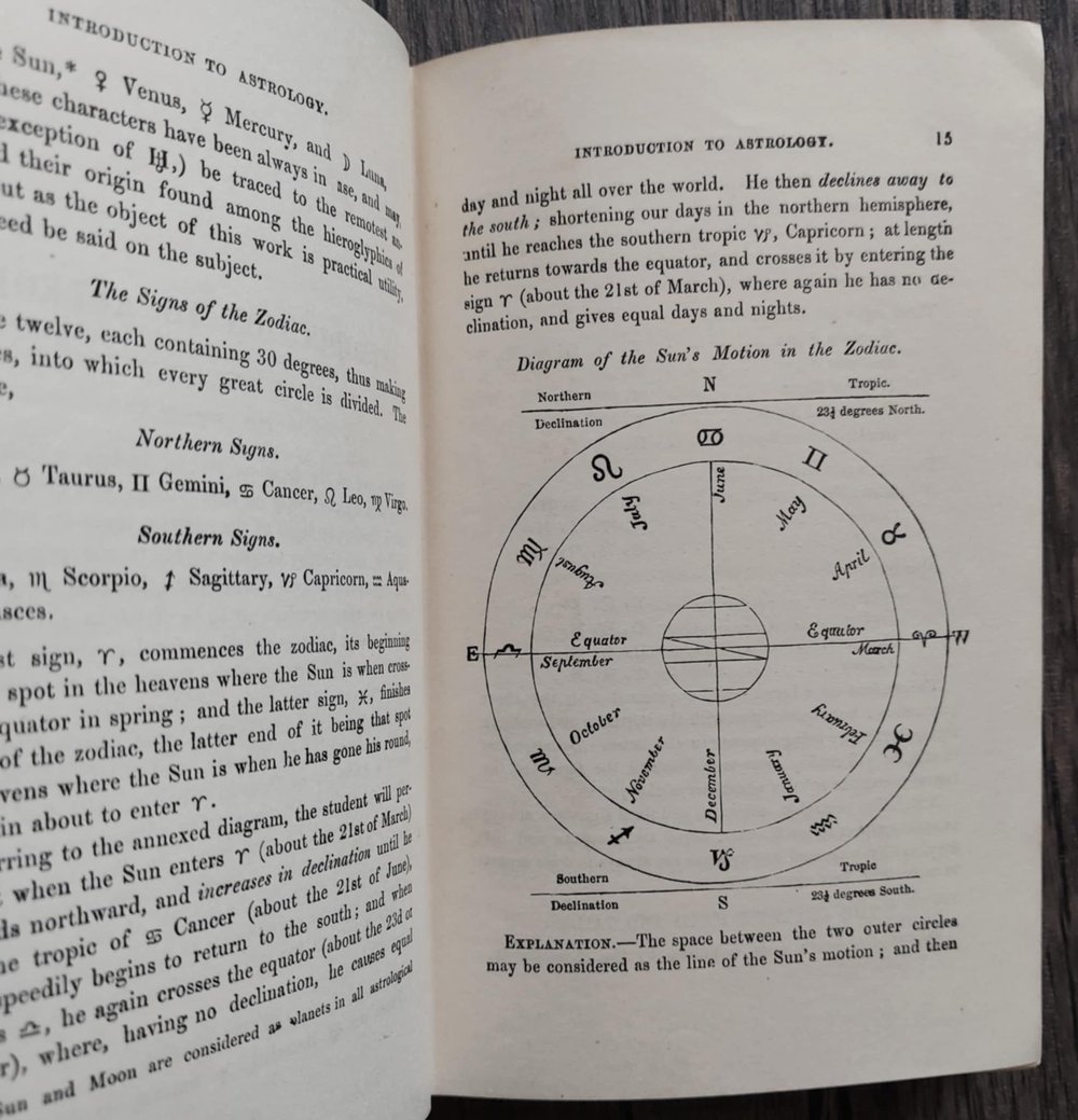 An Introduction to Astrology, by William Lilly / A Grammar of Astrology, by Zadkiel