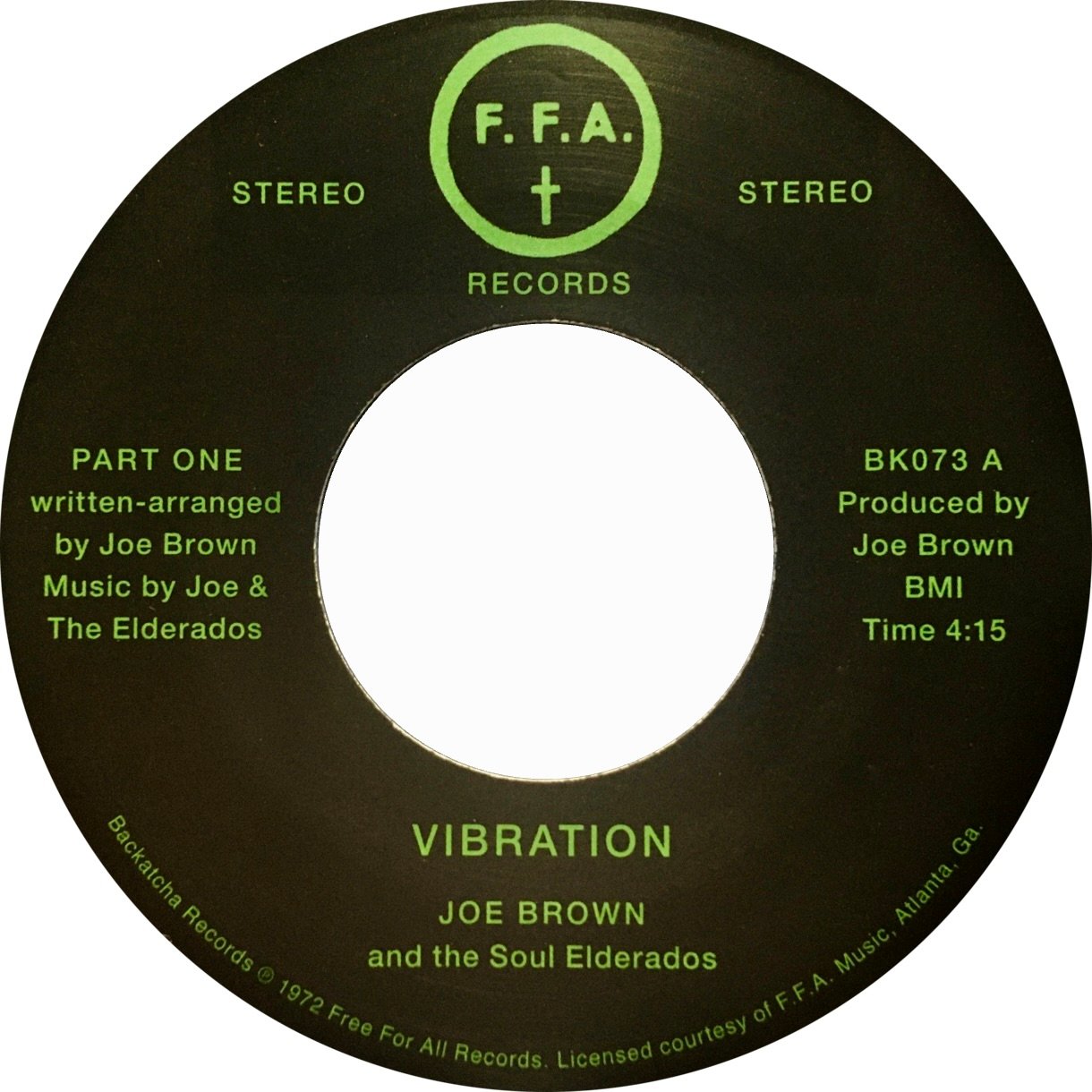 Image of Joe Brown & The Soul Eldorados 45