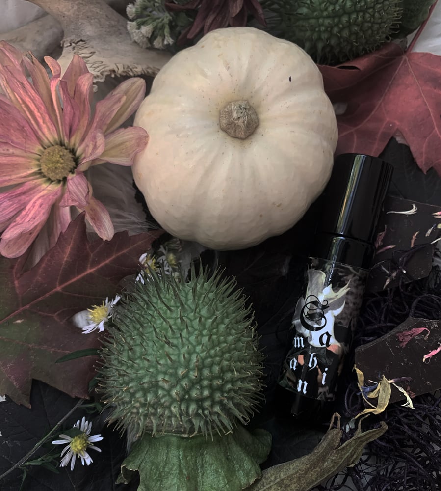 Image of Samhain Perfume Oil (Absinthe, Cacao, Aged Patchouli)