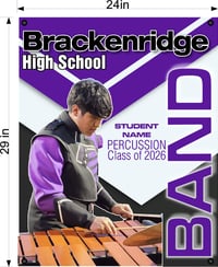 Image 1 of Brackenridge Band Banners