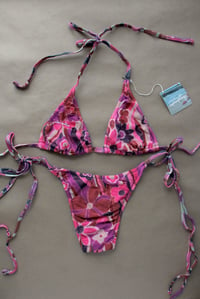 Image 1 of ♲ Flower Pop Bikini Set - M