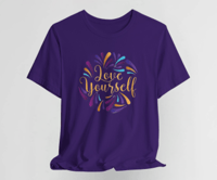 Image 1 of Love Yourself Short Sleeve T-shirt
