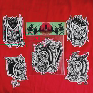 "Warriors of Black Death" Sticker Pack