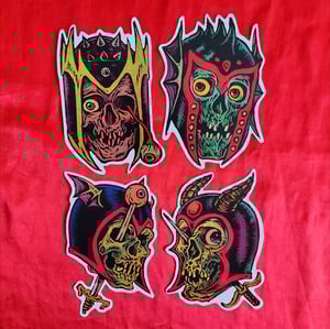 "Warriors of Black Death" Sticker Pack