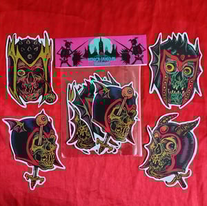 "Warriors of Black Death" Sticker Pack
