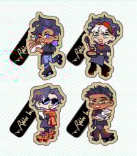 Robin breakfast wood charms