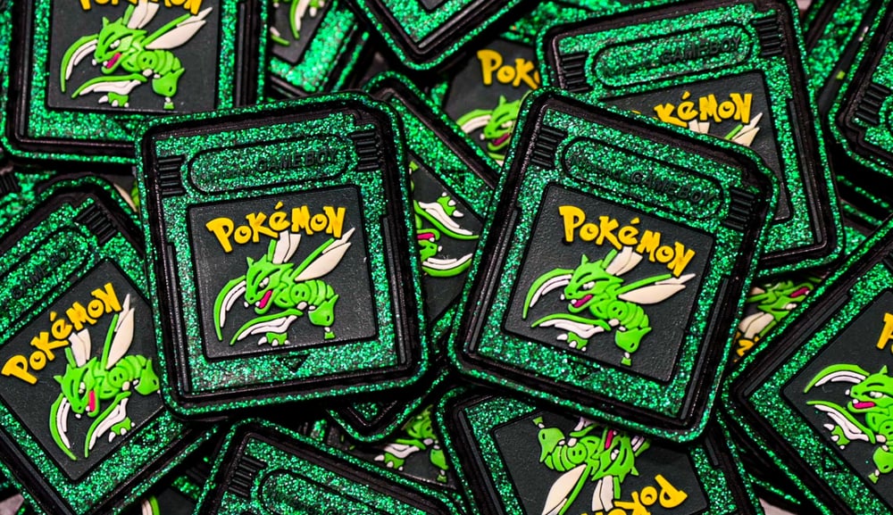 Image of POKEMON GB SCYTHER PATCH SET