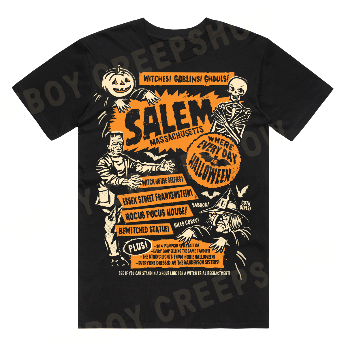 Salem T-Shirt | M. Lineham Art