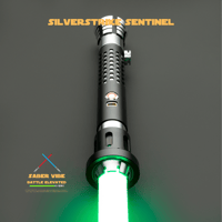 Image 6 of Saber Vibe Silverstrike Sentinel Lightsaber – The Blade of Precision and Power