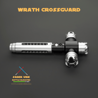 Image 2 of Saber Vibe Wrath Crossguard Lightsaber – Unleash Your Fury