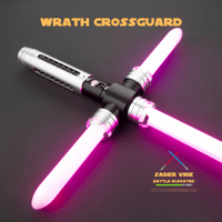 Image 3 of Saber Vibe Wrath Crossguard Lightsaber – Unleash Your Fury