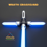 Image 6 of Saber Vibe Wrath Crossguard Lightsaber – Unleash Your Fury