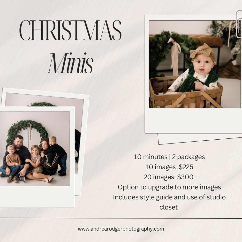Image of Dec 7th Christmas Minis - Indoor