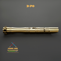 Image 1 of Saber Vibe 3-PO Lightsaber – A Tribute to the Golden Icon