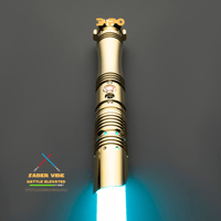 Image 4 of Saber Vibe 3-PO Lightsaber – A Tribute to the Golden Icon
