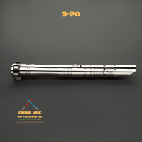 Image 7 of Saber Vibe 3-PO Lightsaber – A Tribute to the Golden Icon