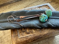 Image 12 of Pacific Waters. Copper earrings. n15