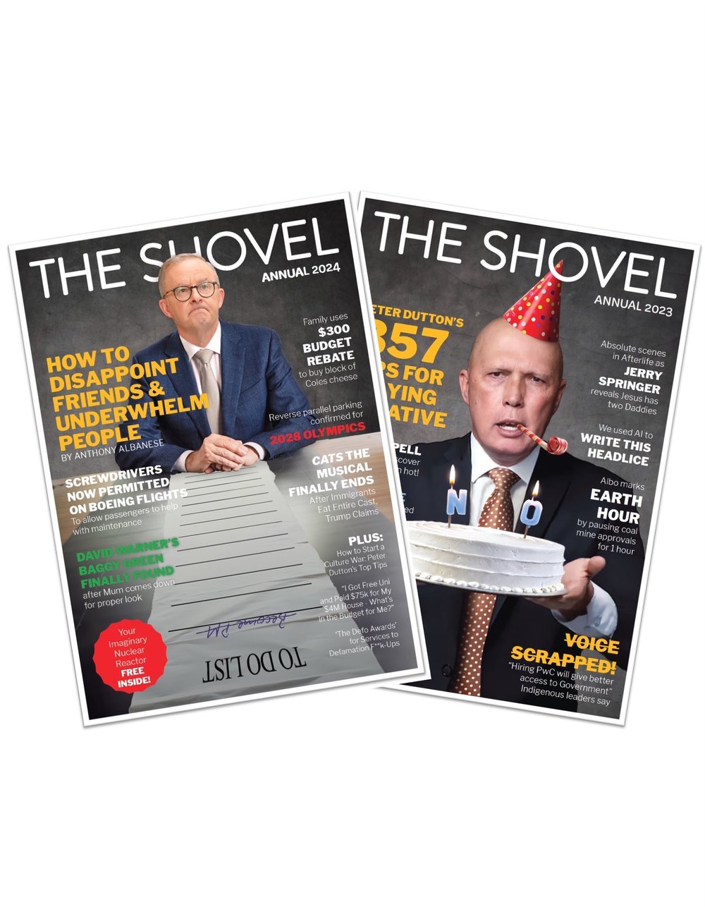 Image of 2024 & 2023 Shovel Annual Bundle 