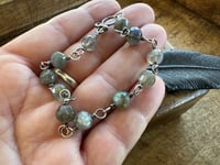 Image 3 of Labradorite bracelet. n23