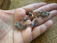 Image 6 of Labradorite bracelet. n23