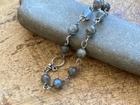 Image 10 of Labradorite bracelet. n23