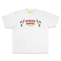 Image 2 of BORDER BABIES™️ Tacos Tee White