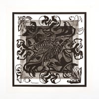 Zephyr Larkin 'CUBE AND LEAF II' - Original Artwork