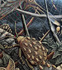 Image 7 of ORB WEAVERS • CUSTOM TAPESTRY • 72 x 54 Inches! 